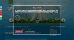 Desktop Screenshot of mleczarze.pl