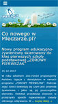 Mobile Screenshot of mleczarze.pl
